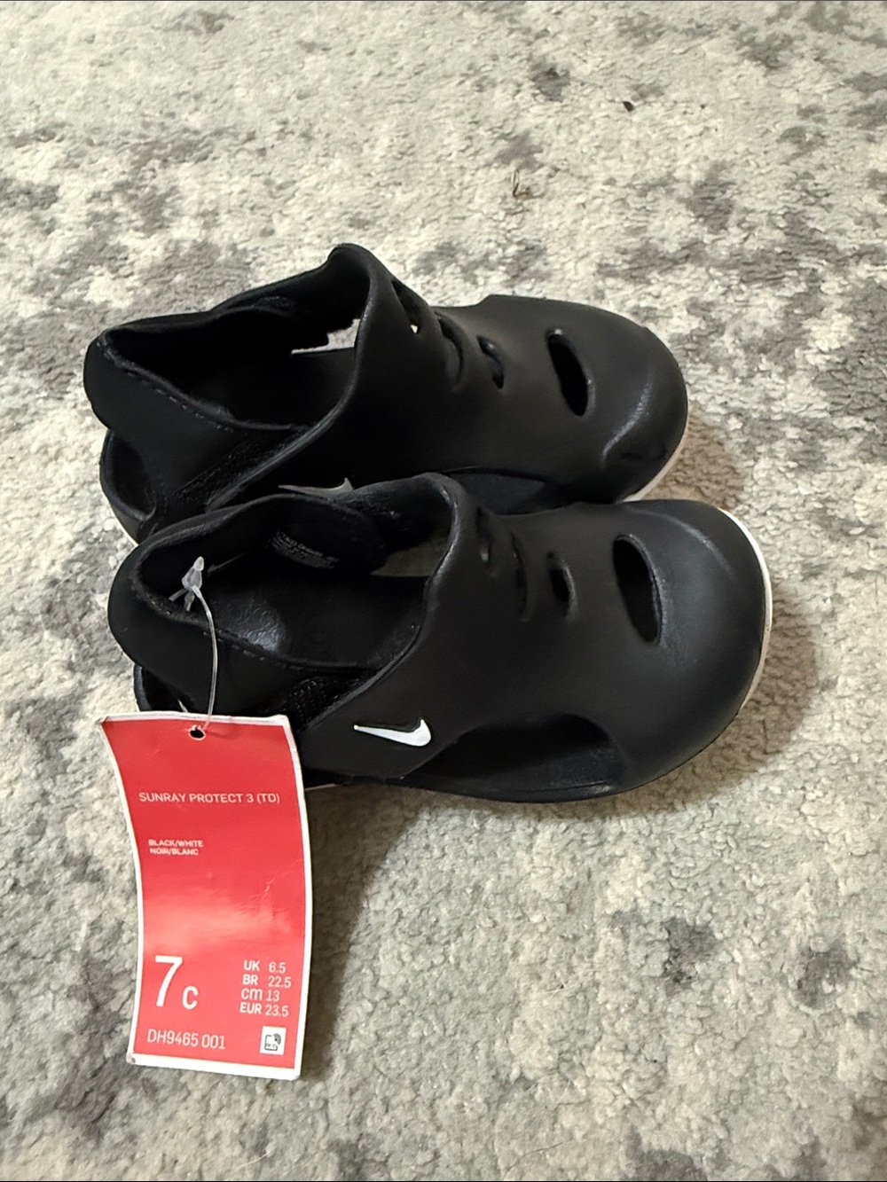 Nike Kids Black Sunray Protect 3 Water Shoes